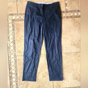 Navy Blue Casual Pants